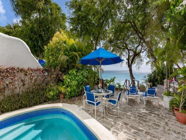 Ocean Front Three Bedroom Vacation Villa in Barbados