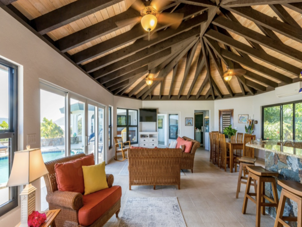 BVI Luxury Villa Looking Over the Water