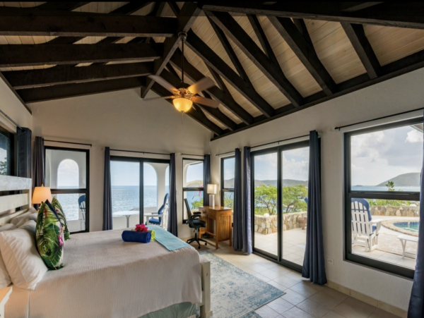 BVI Luxury Villa Looking Over the Water