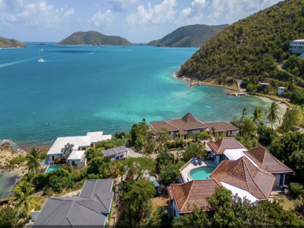 BVI Luxury Villa Looking Over the Water