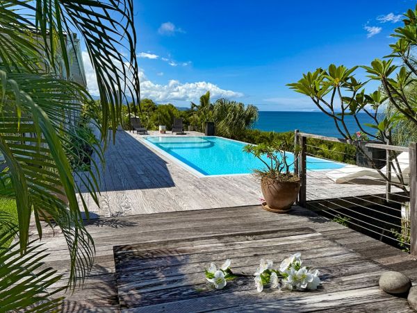 MArtinique Three Bedroom Vacation Villa Walk to Beach