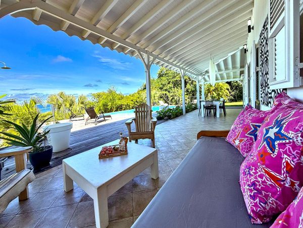 MArtinique Three Bedroom Vacation Villa Walk to Beach