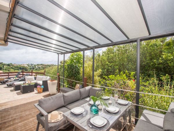 Martinique Four Bedroom Luxury Villa Walk to Beach