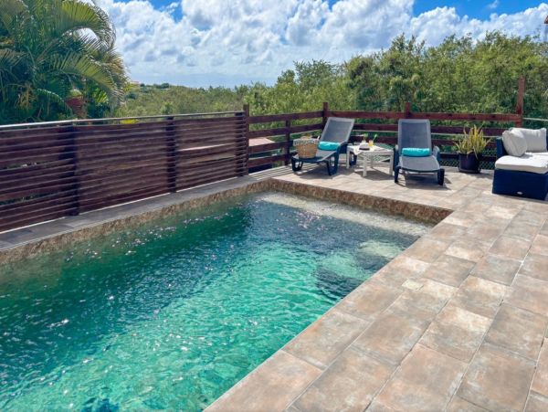 Martinique Four Bedroom Luxury Villa Walk to Beach
