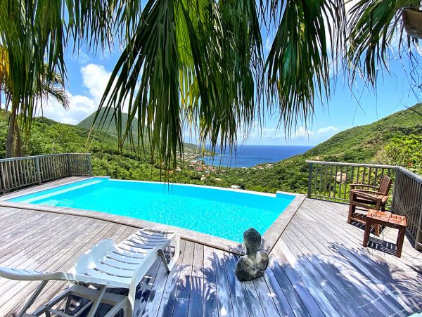 Great Villa with Pool an Sea Views in Anses d`Arlet, Martinique