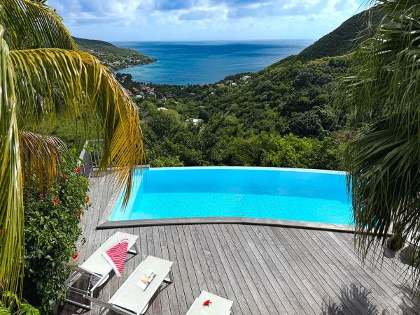 Great Villa with Pool an Sea Views in Anses d`Arlet, Martinique