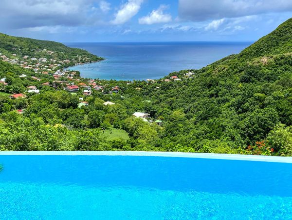 Great Villa with Pool an Sea Views in Anses d`Arlet, Martinique
