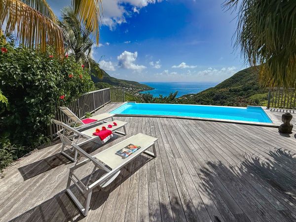 Great Villa with Pool an Sea Views in Anses d`Arlet, Martinique