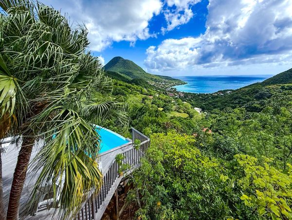 Great Villa with Pool an Sea Views in Anses d`Arlet, Martinique