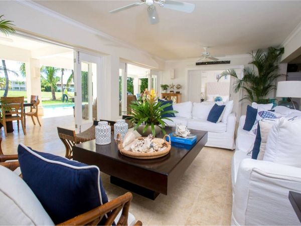 Punta Cana Walk to Beach Vacation Pool Home Four Bedroom