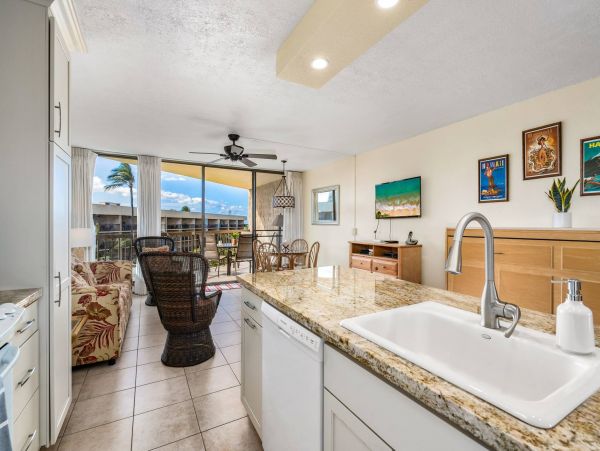 Kihei Oceanfront One Bedroom Rental Condo