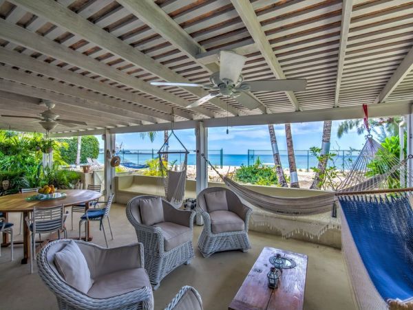 Oceanfront Barbados Vacation Home Eight Bedroom