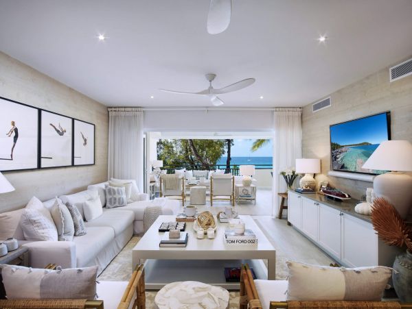 Oceanfront Barbados Vacation Condo Three Bedroom