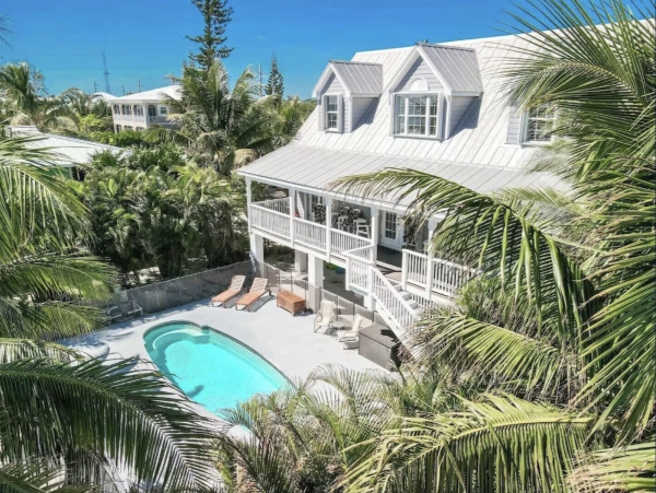 Florida Keys Oceanfront Vacation Rental Grassy Key Beachfront Home with Pool & Private Beach