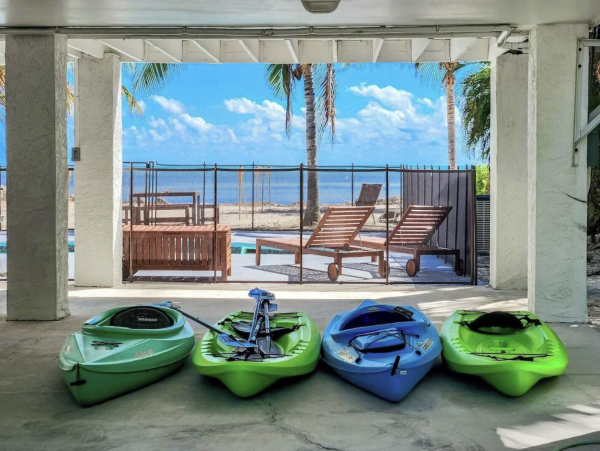 Florida Keys Oceanfront Vacation Rental Grassy Key Beachfront Home with Pool & Private Beach