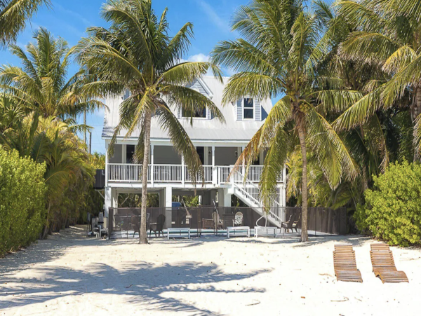 Florida Keys Oceanfront Vacation Rental Grassy Key Beachfront Home with Pool & Private Beach