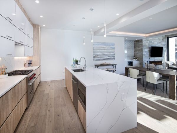 Luxury West Vail Homes perched above West Vail Center on shuttle