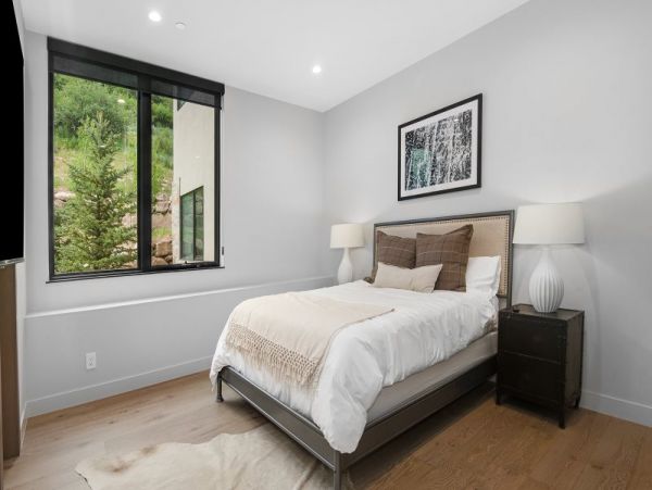 Luxury West Vail Homes perched above West Vail Center on shuttle