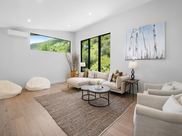 Luxury West Vail Homes perched above West Vail Center on shuttle