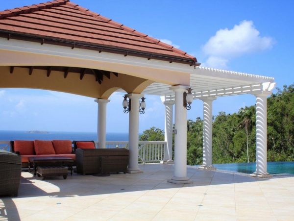 Ocean Views St. Thomas Vacation Home Five Bedroom