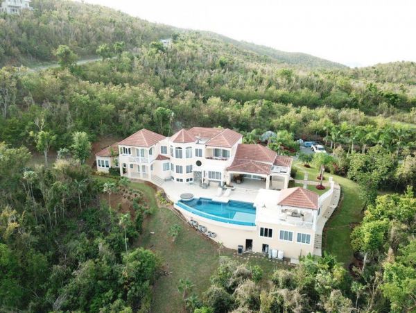 Ocean Views St. Thomas Vacation Home Five Bedroom