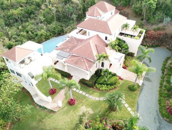 Ocean Views St. Thomas Vacation Home Five Bedroom