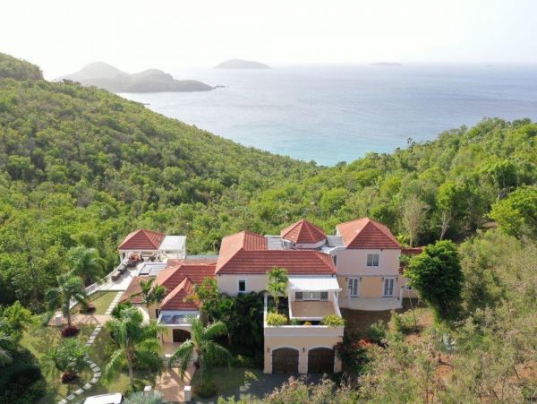 Ocean Views St. Thomas Vacation Home Five Bedroom