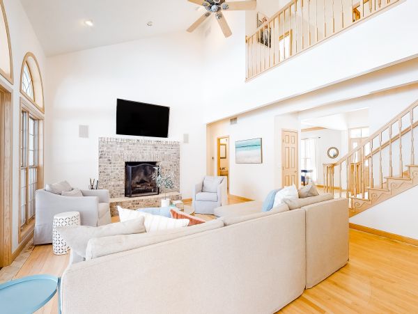 Grand Beach Vacation Pool Home Walk to Beach Six Bedroom