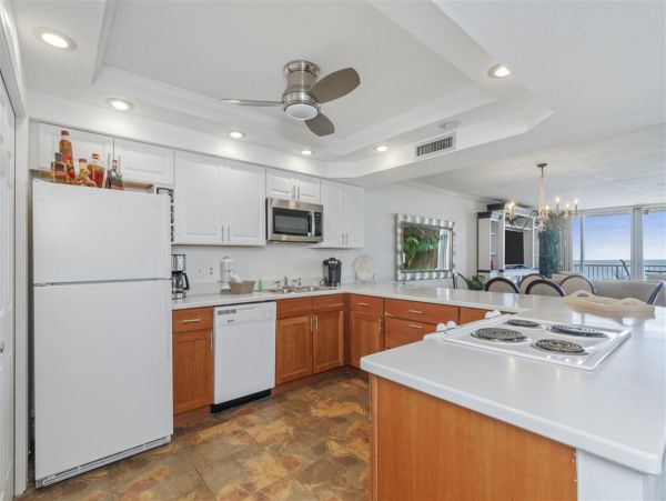 Spacious Two Bedroom-Two Bath Beachfront Unit with Panoramic Ocean Views!