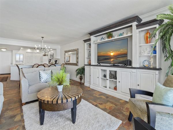 Spacious Two Bedroom-Two Bath Beachfront Unit with Panoramic Ocean Views!