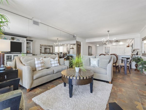 Spacious Two Bedroom-Two Bath Beachfront Unit with Panoramic Ocean Views!