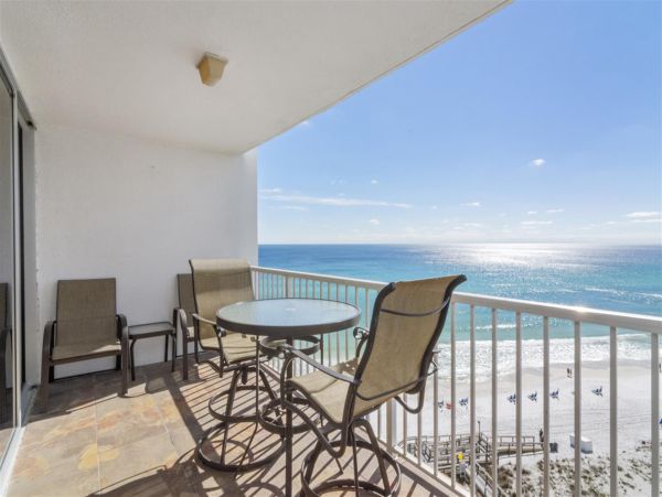 Spacious Two Bedroom-Two Bath Beachfront Unit with Panoramic Ocean Views!