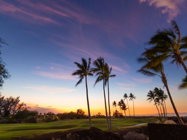 Golf Course & Mountain View Five Bedroom Home in Waikoloa Village