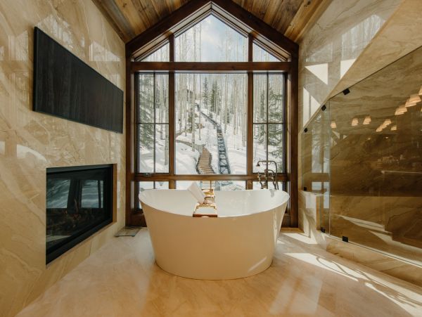 Luxury Ski in/Ski out Vail  Pool and Hot Tub Private Ski Chalet - Private Funicular Walk to Village