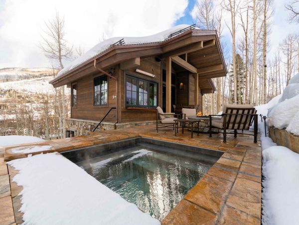Luxury Ski in/Ski out Vail  Pool and Hot Tub Private Ski Chalet - Private Funicular Walk to Village