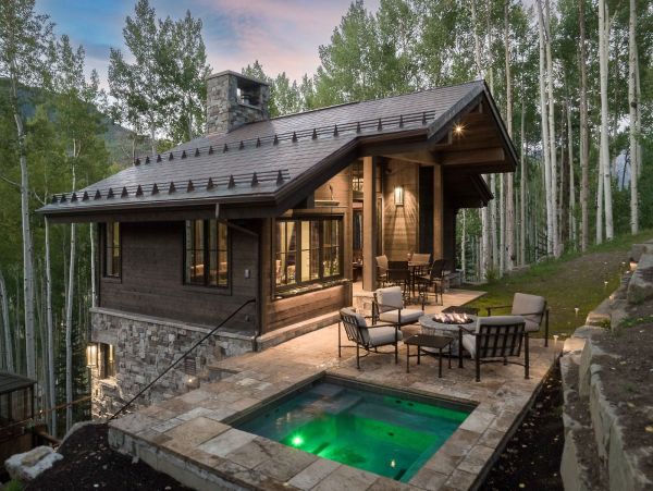 Luxury Ski in/Ski out Vail  Pool and Hot Tub Private Ski Chalet - Private Funicular Walk to Village