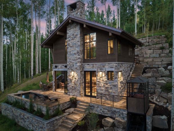 Luxury Ski in/Ski out Vail  Pool and Hot Tub Private Ski Chalet - Private Funicular Walk to Village