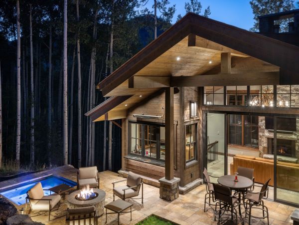 Luxury Ski in/Ski out Vail  Pool and Hot Tub Private Ski Chalet - Private Funicular Walk to Village