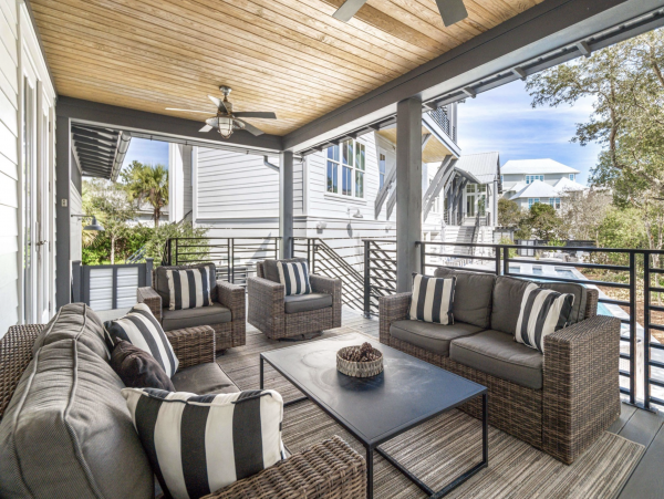 Santa Rosa Beach Lovely Rental Six Bedrooms 150 Yards to Beach