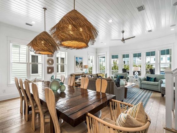 Beautiful Home with 5 Bedrooms Short Walk to Beach