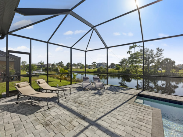 Luxury Cape Coral 4 Bedroom Pool Vacation Home