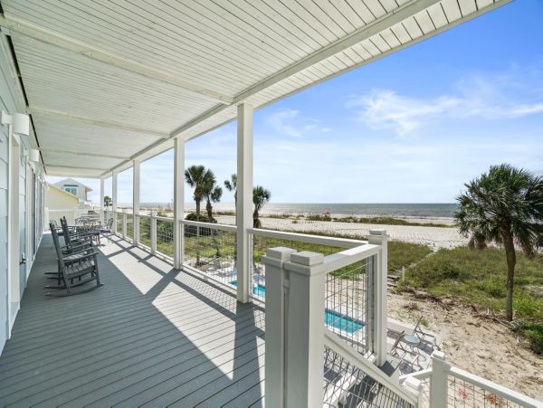Cape San Blas Beachfront Seven Bedroom Vacation Home