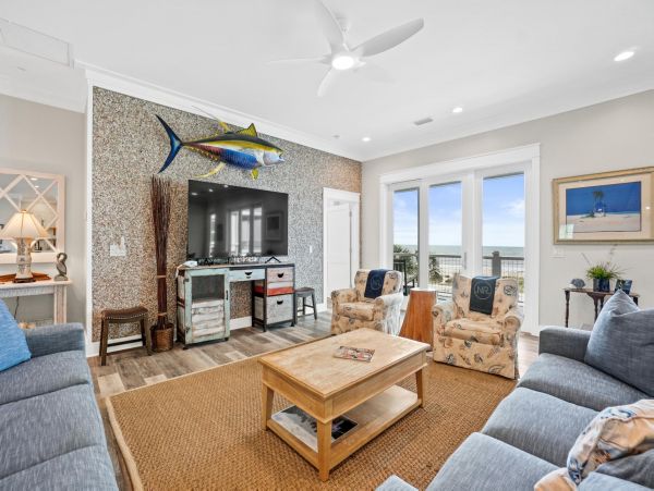 Cape San Blas Beachfront Seven Bedroom Vacation Home
