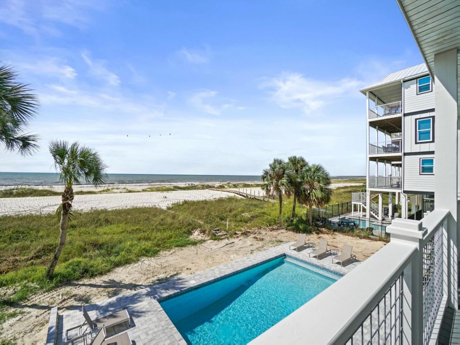 Cape San Blas Beachfront Seven Bedroom Vacation Home