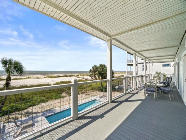 Cape San Blas Beachfront Seven Bedroom Vacation Home