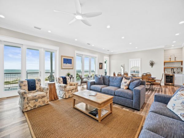 Cape San Blas Beachfront Seven Bedroom Vacation Home