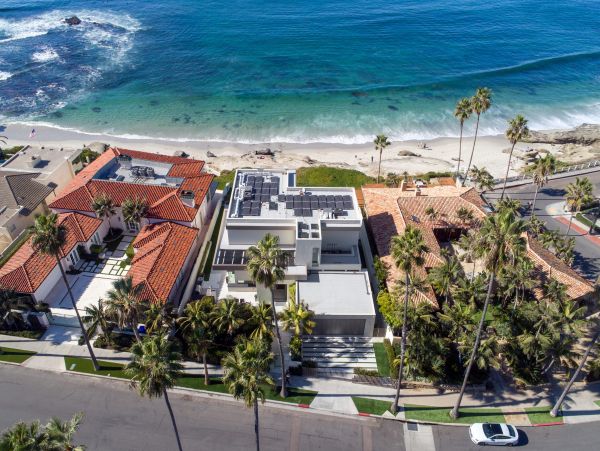 Oceanfront La Jolla Vacation Pool Home Five Bedroom
