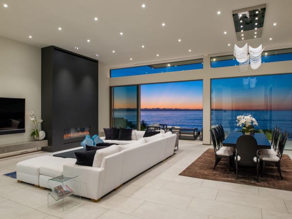 Oceanfront La Jolla Vacation Pool Home Five Bedroom