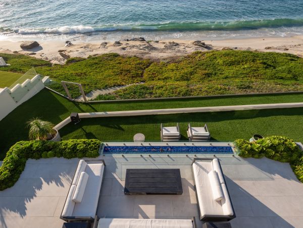 Oceanfront La Jolla Vacation Pool Home Five Bedroom