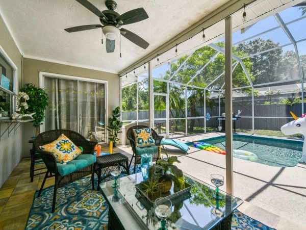 Sarasota Vacation Pool Home Three Bedroom
